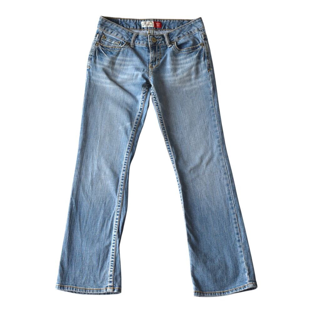 Y2K Aeropostale Chelsea Low Rise Bootcut Jeans Size 5/6 Short (Juniors)